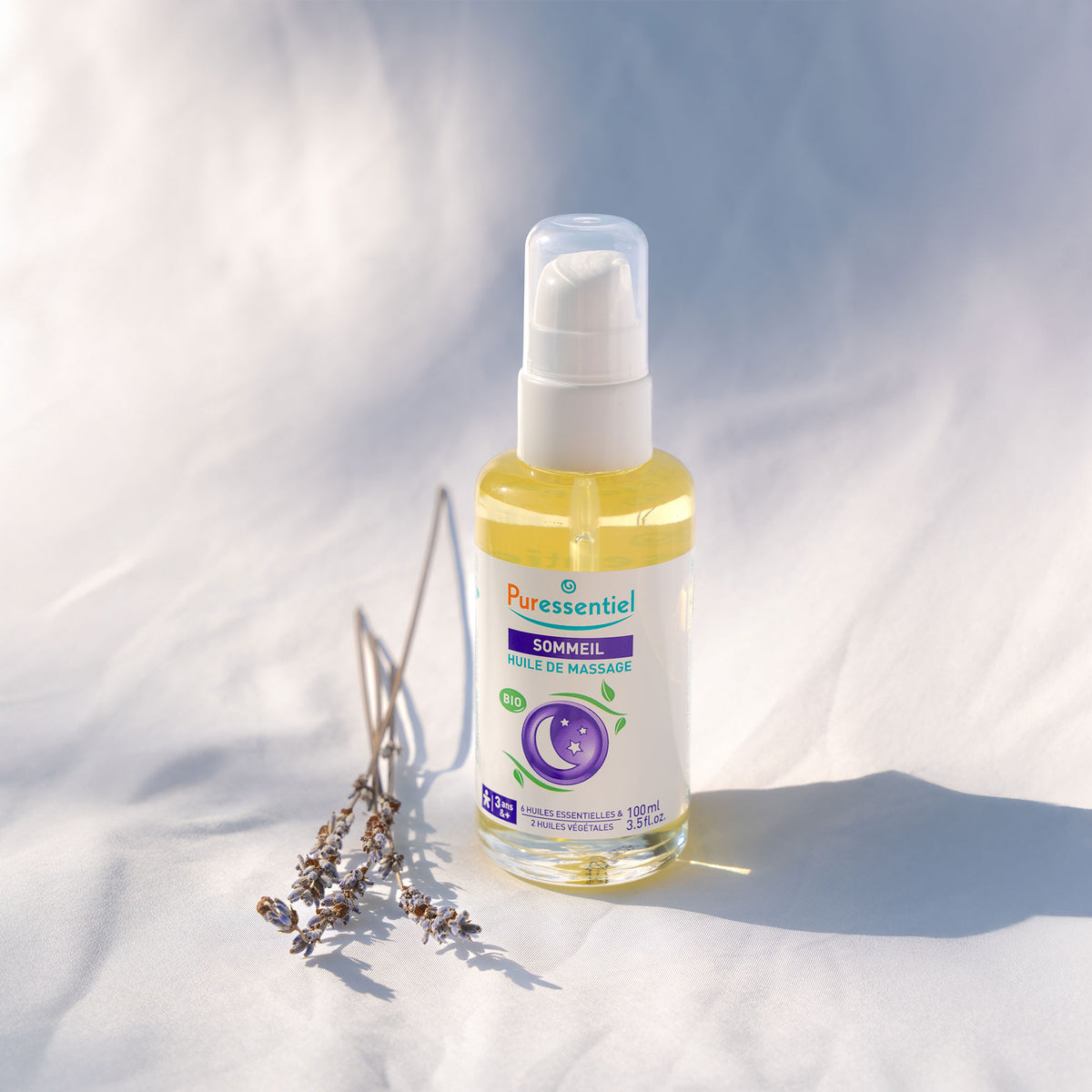 Huile de massage BIO Sommeil