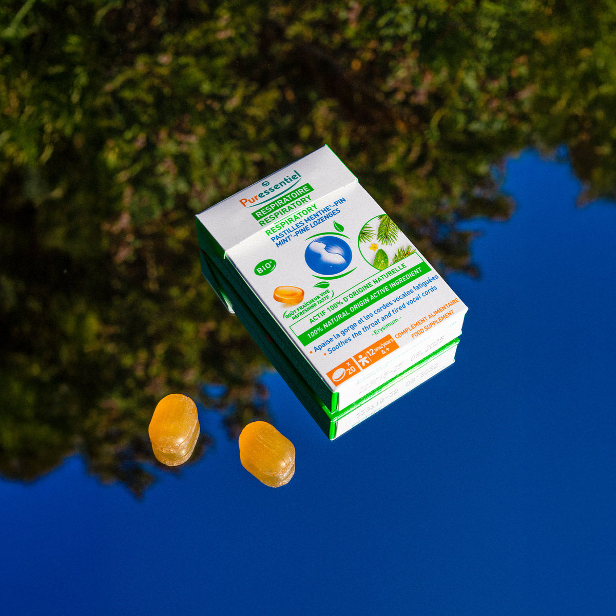 Pastilles Respiratoire Menthe¹-Pin