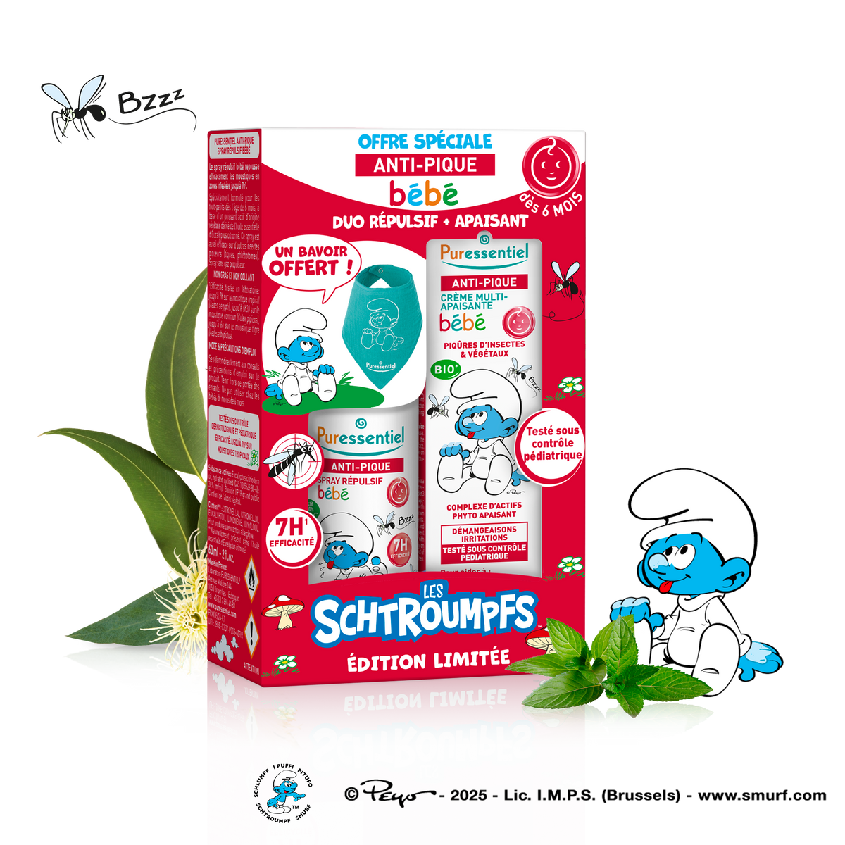 Duo Répulsif + Apaisant Bébé
