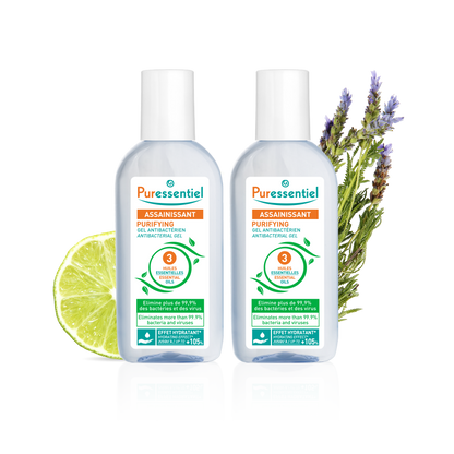 Duo Gel Antibactérien Assainissant